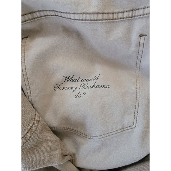 Tommy Bahama Twill Smith Authentic Jeans Dark Twill Straight-Leg Men's 34x34 - Picture 3 of 6